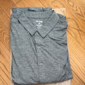 💥 True Classic Men's Gray Long sleeve Shirt XL